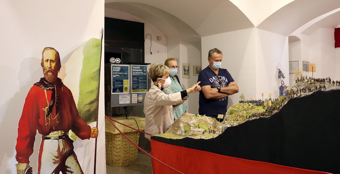 Inaugurazione plastico storico della Battaglia di Calatafimi